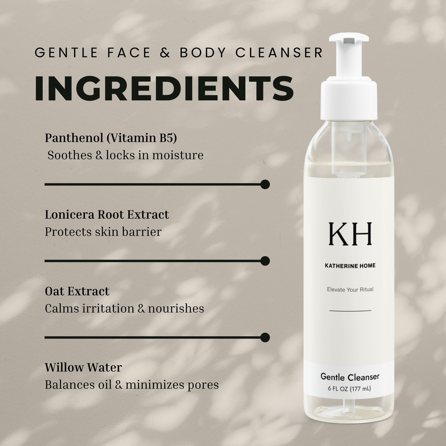 Gentle Face and Body Cleanser