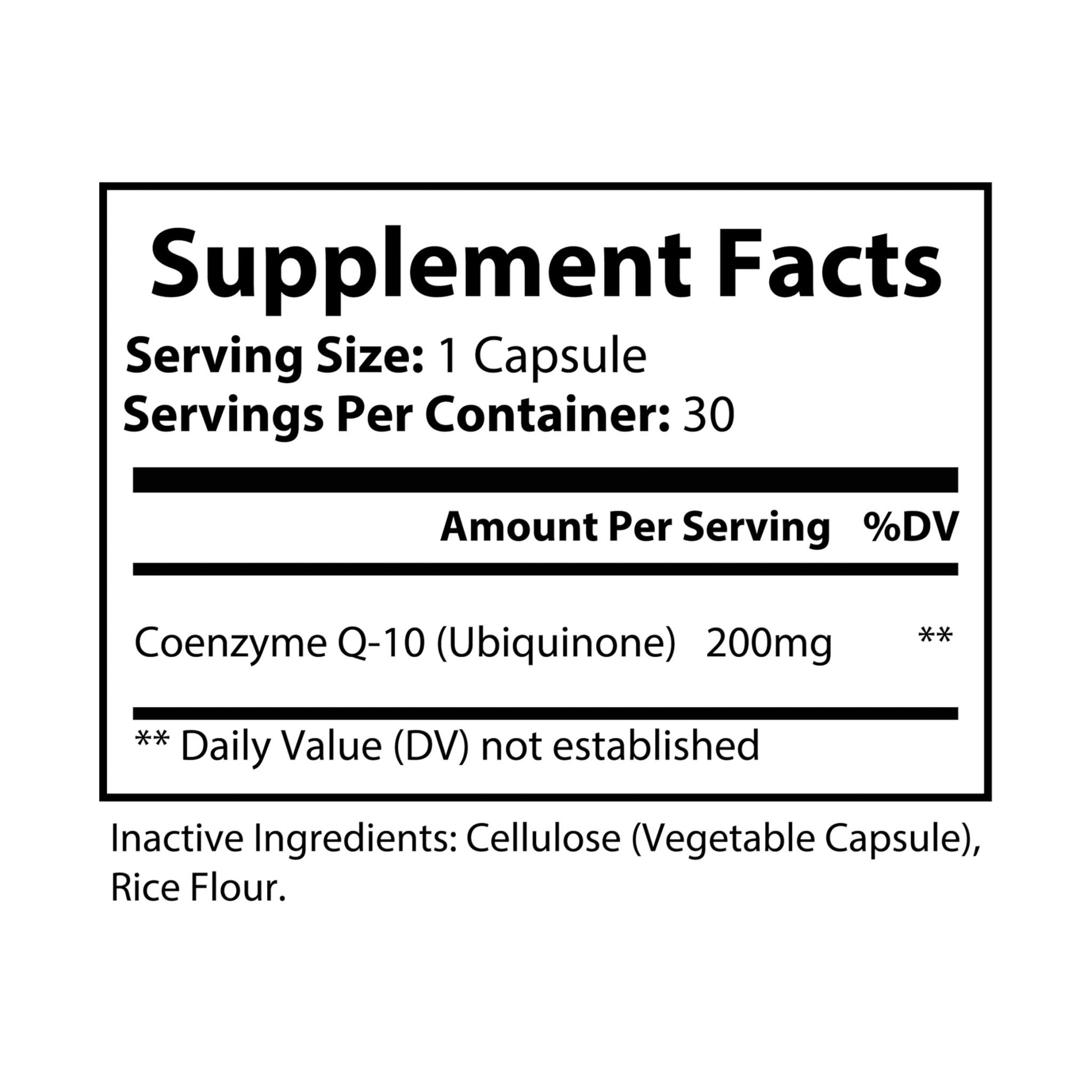 Zoomed-in image of supplement facts for easy reading.