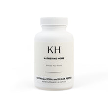Front view of the white supplement bottle with minimalist KH branding and clean product labeling.