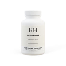 Front view of the Multivitamin for Women bottle with KH minimalist branding and clean product label.