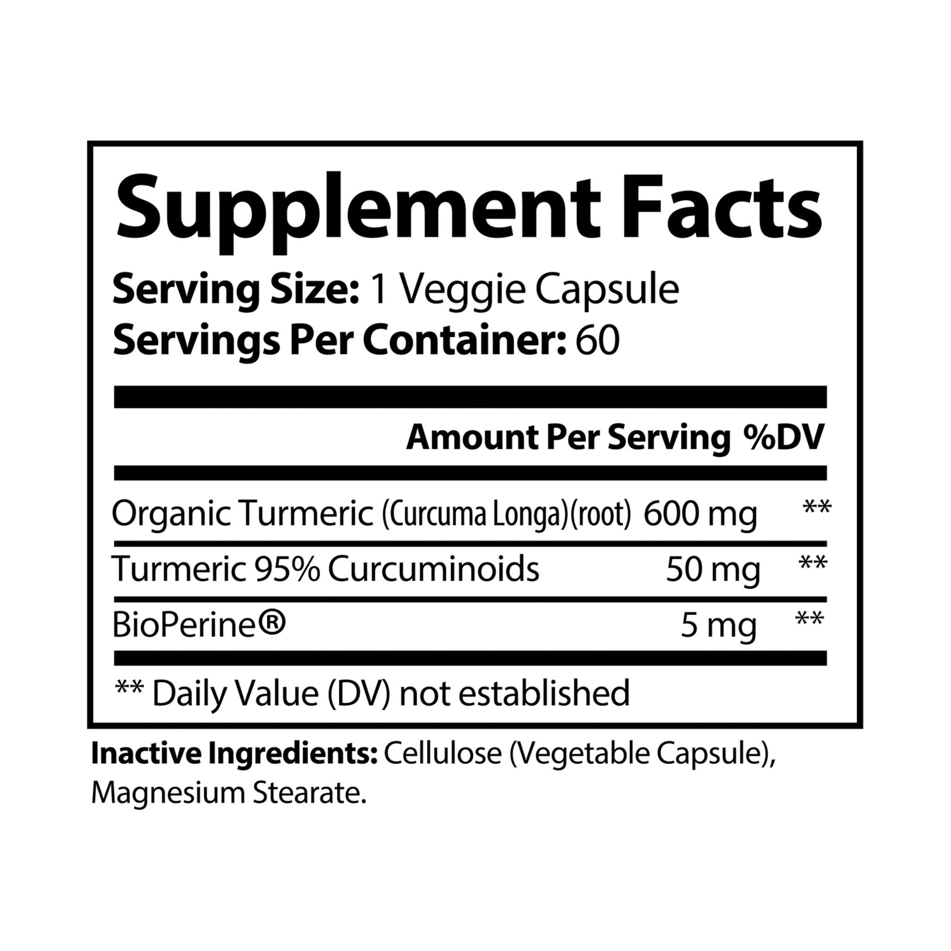Zoomed-in image of the supplement facts for easy reading.