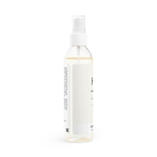 Side view of minimalist label on Katherine Home Calming Toner bottle