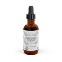 Back view of Katherine Home Hair Oil showing product label and ingredients